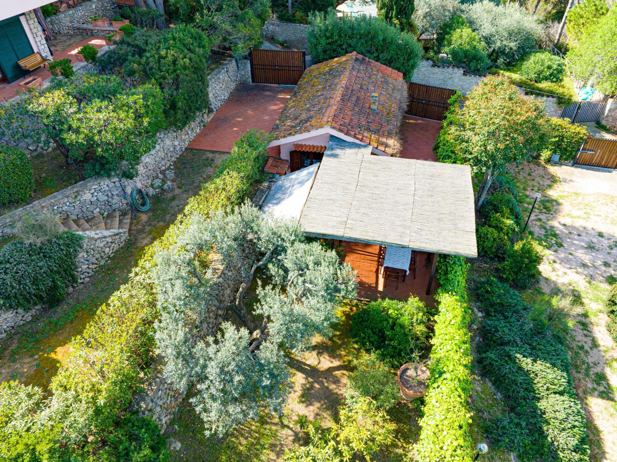 פורטו סנטו סטפנו Il Cottage Di Villa Sveva, Splendida Vista Mare מראה חיצוני תמונה