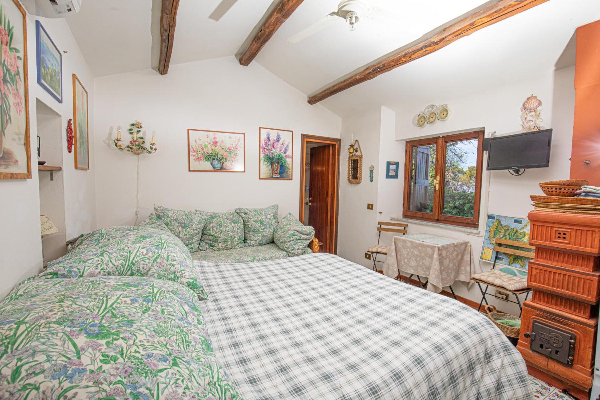 פורטו סנטו סטפנו Il Cottage Di Villa Sveva, Splendida Vista Mare מראה חיצוני תמונה