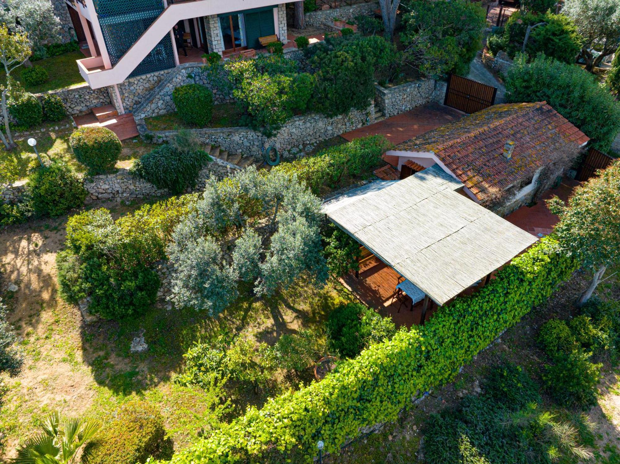 פורטו סנטו סטפנו Il Cottage Di Villa Sveva, Splendida Vista Mare מראה חיצוני תמונה